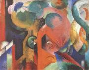 Small Composition iii (mk34) Franz Marc